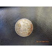 Usado, Moneda One Shilling  1944 Plata 0.500  Inglish Crest (x15 segunda mano  Chile 
