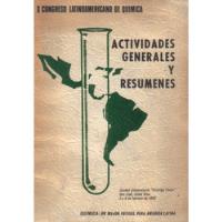 Usado, Actividades Generales Y Resúmenes Congreso / Química 1969 segunda mano  Chile 