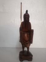 Figura Estatua Incensario Chino Fengshui Madera Caoba Talla, usado segunda mano  Chile 