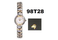 Usado, Bulova Women's Watch 98t28 ~ Hearts/ Silver Tone Gold segunda mano  Chile 