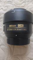 Lente Nikon Af-s Dx Nikkor 35mm F/1.8g segunda mano  Chile 