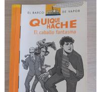 Usado, Libro Quique Hache El Caballo Fantasma Sergio Gomez segunda mano  Chile 
