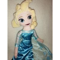 Peluche Muñeca Princesa Elsa Frozen Disney 45 Cm. _ segunda mano  Chile 