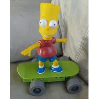 Bart Simpsons En Patineta A Friccion O Adorno segunda mano  Chile 