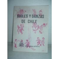 Librito  Bailes Y Danzas De Chile  segunda mano  Chile 