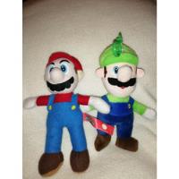 Usado, Peluches Original Super Mario Y Luigi Llavero Nintendo 20 Cm segunda mano  Chile 