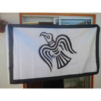 Usado, Bandera Vikinga. 150x90, Diseño Por Ambos Lados.   Jp segunda mano  Chile 
