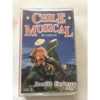 Cassette De Juanito Carrasco Arpa Musical De Chile(1108 segunda mano  Chile 