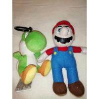Peluche Original Nintendo Yoshi Llavero Y Super Mario.  segunda mano  Chile 