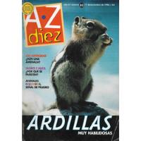 Revista A Z Diez / N° 82 / 7 Noviembre 1996 / Ardillas  segunda mano  Chile 