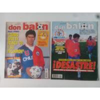 Revistas Don Balon - Año 3 N° 159 - Año 5 N° 213 Y N° 231 .- segunda mano  Chile 
