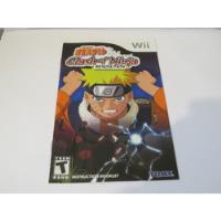Manual Wii / Naruto Clash Of  Ninja Revolution segunda mano  Chile 