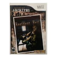 Resident Evil Archives Wii segunda mano  Chile 