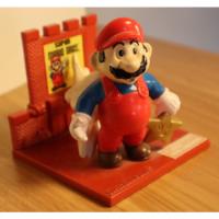 Super Mario Bros Trophy 1988 Blooper Chase Hasbro Nintendo segunda mano  Chile 