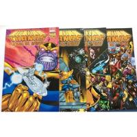 Comic Marvel: Thanos - La Saga Del Infinito, 4 Tomos, Completa. Editorial Panini., usado segunda mano  Chile 