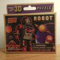 Robot - 3d Puzzle 21pc Kit Westminster 2015 Vintage segunda mano  Chile 