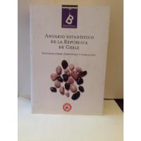 Anuario Estadístico De La Republica De Chile. segunda mano  Chile 