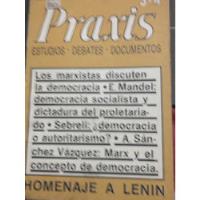 Praxis Estudios Debates Documentos, Homenaje A Lenin segunda mano  Chile 
