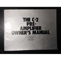 Yamaha C2 Preamplifier Manual Original De Operacion, usado segunda mano  Chile 
