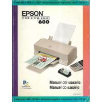 Libro : Epson 600 Usuario, usado segunda mano  Chile 