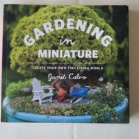 Libro De Miniaturas Gardening In Miniature segunda mano  Chile 
