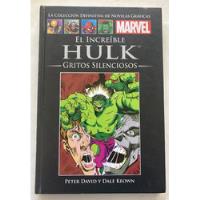 Comic Marvel: El Increíble Hulk - Gritos Silenciosos. Colección Salvat., usado segunda mano  Chile 