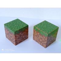 Figuras 2 Cubos Pasto Minecraft Grass Cubes segunda mano  Chile 