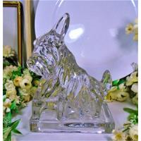 Cristal Figura De Perro Terrier Escoses Antiguo Impecable, usado segunda mano  Chile 