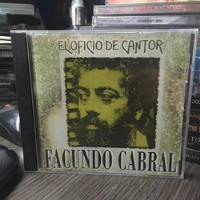 Facundo Cabral - El Oficio De Cantor (1998) Cd segunda mano  Chile 