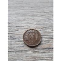 Moneda 20 Centavos De Cobre 1944 Chile segunda mano  Chile 