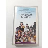 Cassette De Facundo Cabral El Mundo Estaba (1311), usado segunda mano  Chile 
