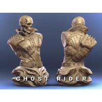 Archivo Stl Impresión 3d - Ghost Rider Bust segunda mano  Chile 