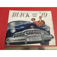 Automóvil Buick 49 Antiguo Afiche Publicidad Manual Usa Rma segunda mano  Chile 