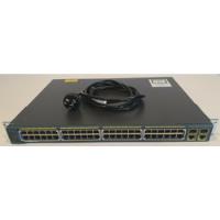 Switch Cisco Catalyst 2960 48pst Poe Incluye Orejas Rack, usado segunda mano  Chile 