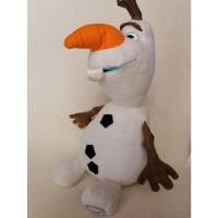 Peluche Original Olaf Frozen Con Sello Disney Store 30cm.  segunda mano  Chile 