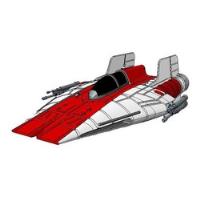 Archivo Stl Impresión 3d - Star Wars A- Wing, usado segunda mano  Chile 