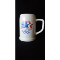 Vaso Jarra Para Cerveza Juegos Olímpicos Los Angeles 1984, usado segunda mano  Chile 
