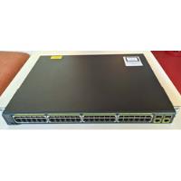 Switch Cisco Catalyst 2960 48pst-l Poe Incluye Orejas Rack, usado segunda mano  Chile 