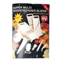 Rallador Múltiple Super Multi Magic Wonder Slicer (visto Tv) segunda mano  Chile 