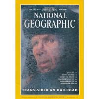 Revista National Geographic V 193 June 1998 Trans Siberian 6 segunda mano  Chile 