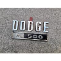 Emblema Insignia Original Dodge 500, usado segunda mano  Chile 