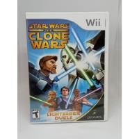 Star Wars Clone Wars Lightsaber Duels Wii segunda mano  Chile 