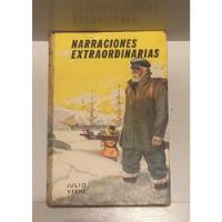 Libro Narraciones Extraordinarias -  Julio Verne segunda mano  Chile 