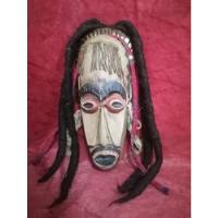 Usado, Máscara Africana Exótica Ceremonial Decoración Vintage segunda mano  Chile 