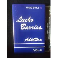 Usado, Cassette Música Lucho Barrios Adúltera segunda mano  Chile 
