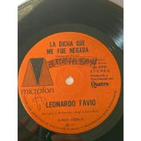 Vinilo Single De Leonardo Favio Ave Maria Niña(t34 segunda mano  Chile 