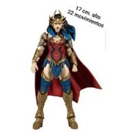 Usado, Figuras Batman Y Wonder Woman Multiverse Dc Mcfarlane,17 Cm. segunda mano  Chile 