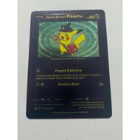 Carta Pokemon Negra En Inglés Alternativa Pikachu Delivery segunda mano  Chile 