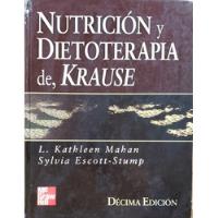 Nutricion Y Dietoterapia  De Krause, 10 Edición, usado segunda mano  Chile 