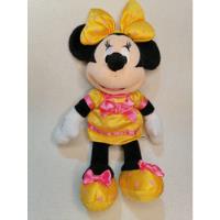 Peluche Original Minnie Mouse Amarillo Disney Just Play 25cm segunda mano  Chile 